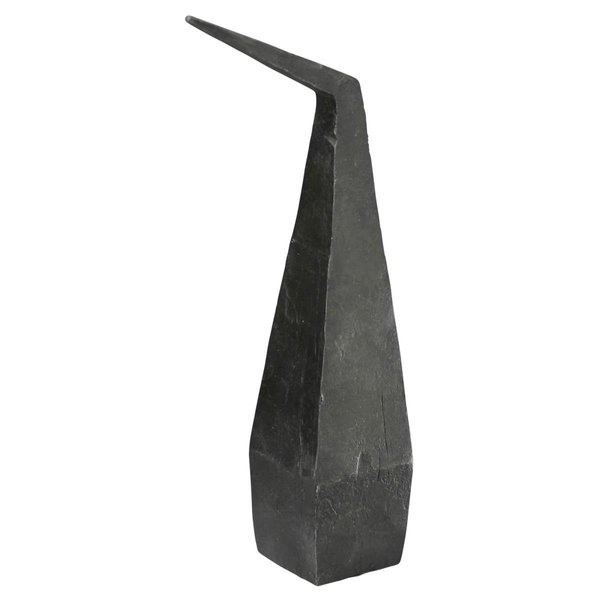 Homeroots 6 x 2 x 1 in. Jumbo Black Contemporary Bird Sculpture 390108